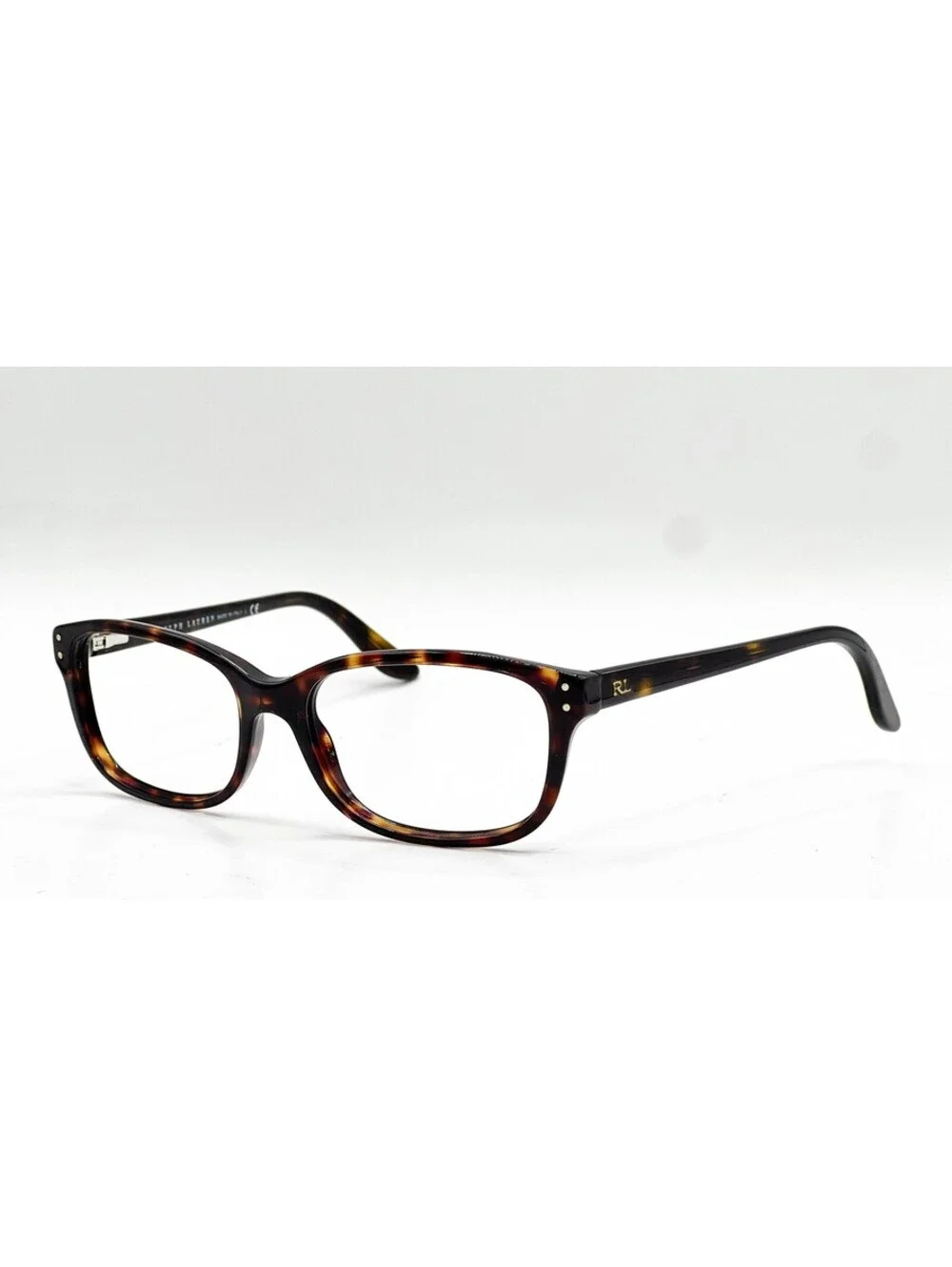 Ralph Lauren RL 6062 5003 Dark Havana Square Authentic Eyeglass Frames 52-16-135